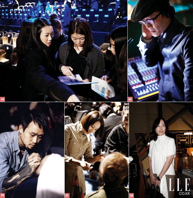 ELLE KOREA Dec.2010 MAKING FASHIONWEEK